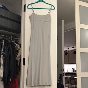 H&M Light Gray Slip Dress